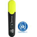 Resaltador Schneider Color Amarillo Neon