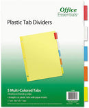 Paquete de separadores - 8 diviciones amarillo