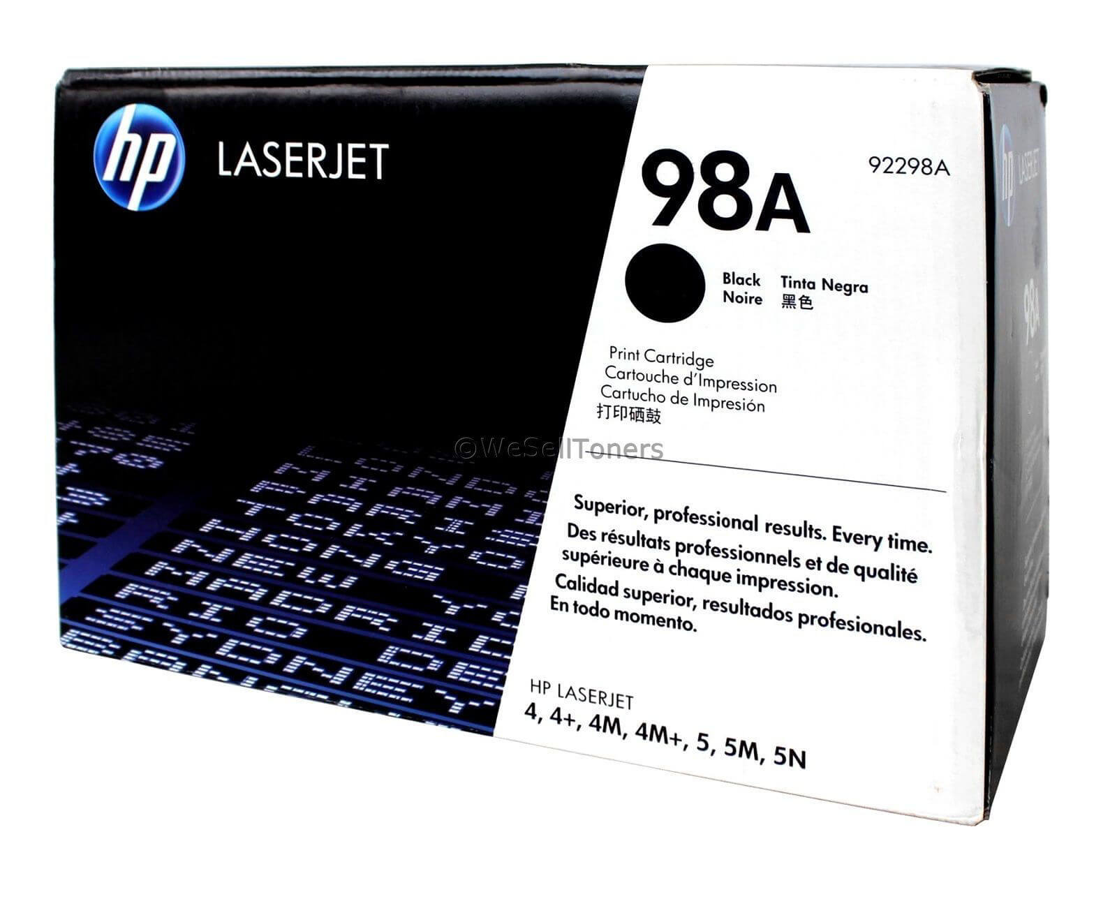 Toner HP - Negro (98A)
