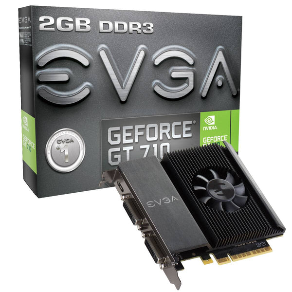 Tarjeta de Video EVGA GT710 2GB DDR3 64 BIT