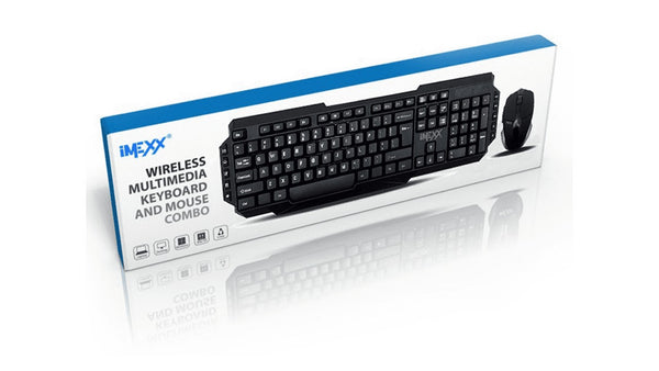 Combo de Teclado y Mouse   Inalambrico Xtech/Imexx