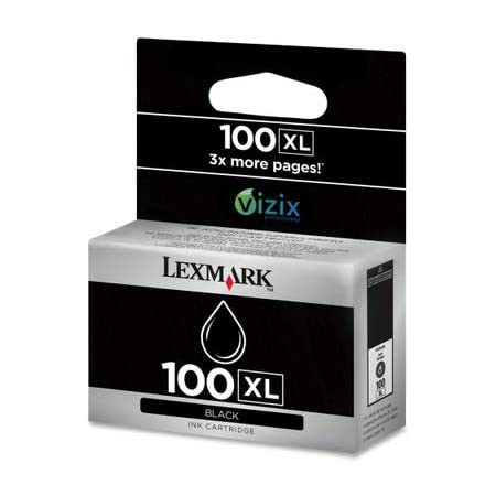 Cartucho Lexmark 100XL Negro