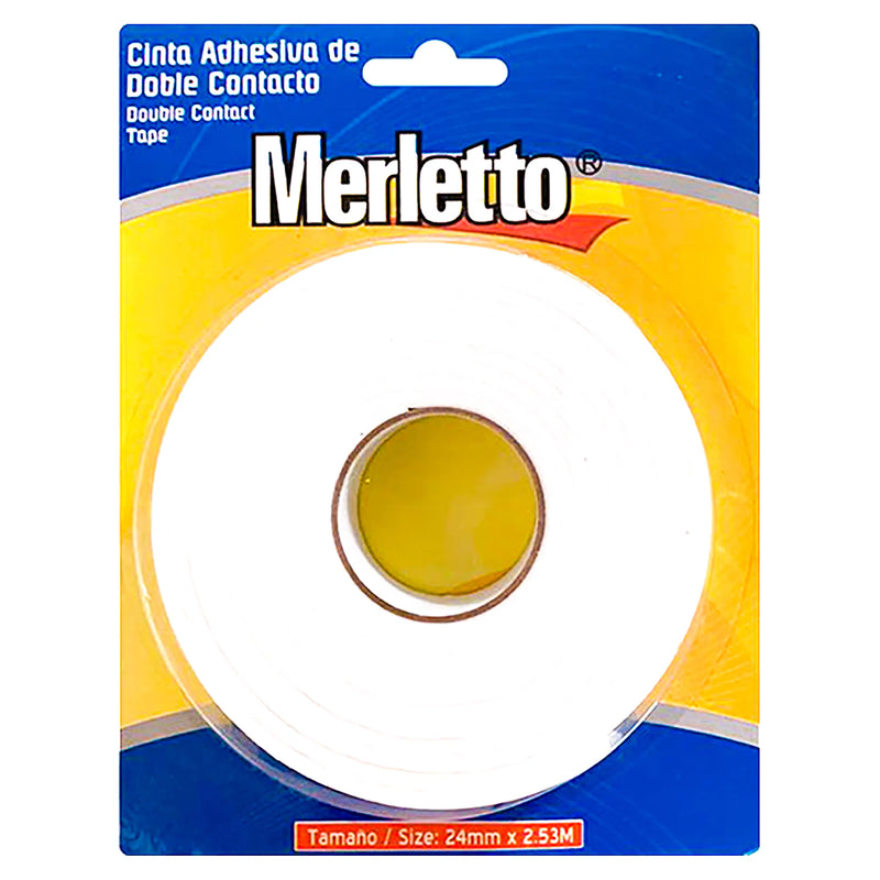 Tape Doble Cara 24MMX2.5 Merletto