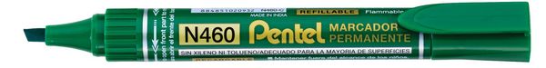 Marcador Permanente Verde 460