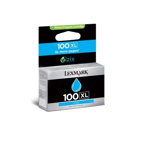 Cartucho Lexmark 100XL Cyan
