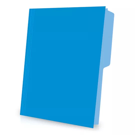Folder T/O Azul