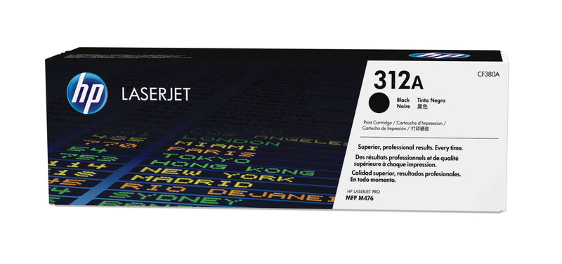 Toner HP - Negro (312A)